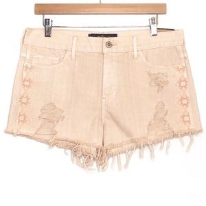 Hollister High Rise Cutoff Mini Denim Short 11